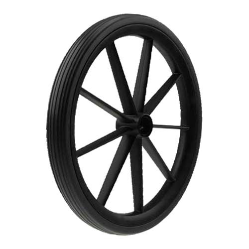 Spoke wheel 400 mm, PU foam-tyre 1
