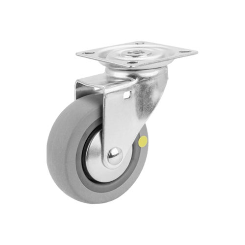 Swivel castor 75 mm, TPE-tyre, conductiv 1