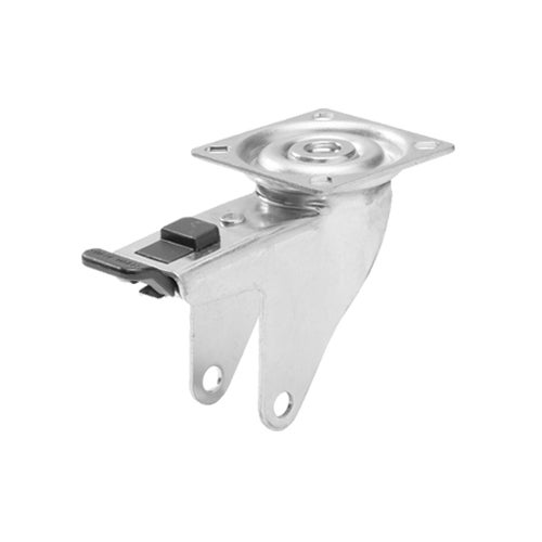 Swivel bracket 100 mm, total stop brake 1
