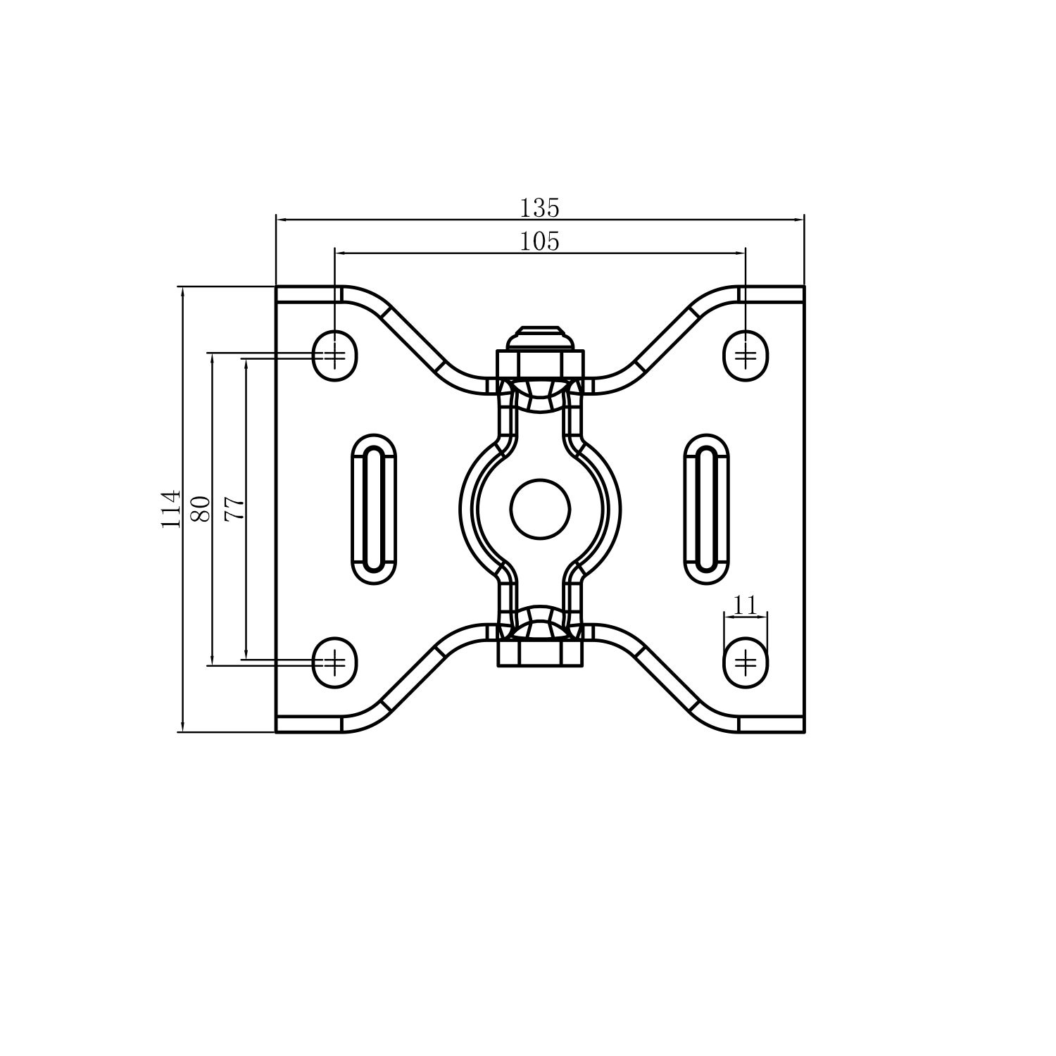 skica 4PLF 125-Elastični GRU/AL-B