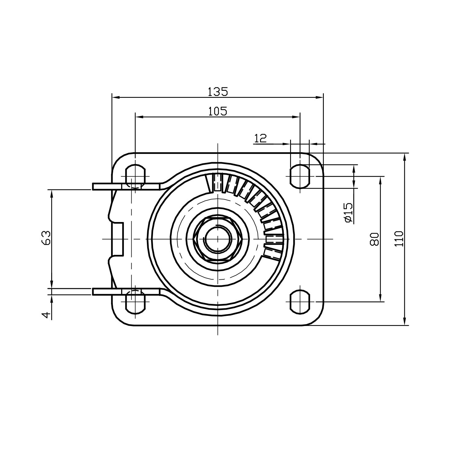 skica 8P 160 PU/AL-B